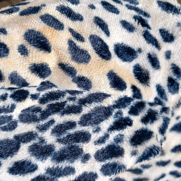 Vintage 1960s Little Girl Faux Fur Dalmation Spot Polka Dots Coat Talon Zip READ - Picture 8 of 16